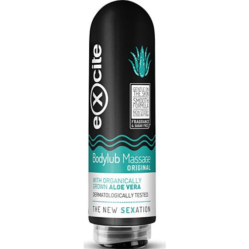 Lubrikant Excite Bodylub Aloe Vera 200 ml pre masáže