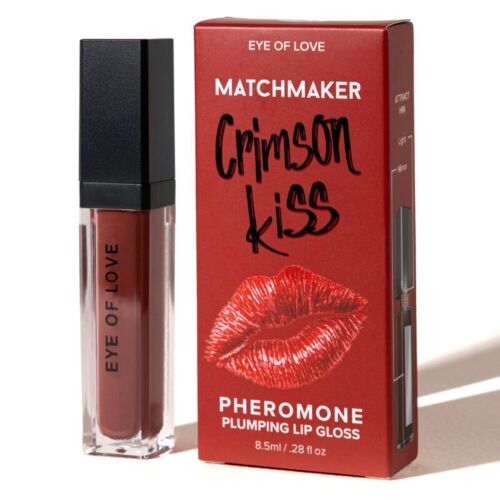 Lesk na pery EYE OF LOVE Matchmaker Crimson Kiss s feromónmi