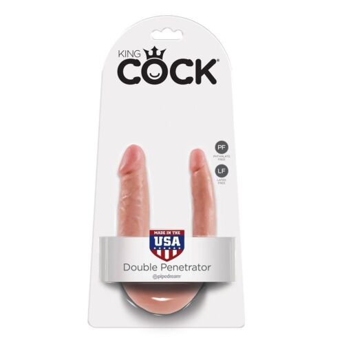 Dildo KING COCK U Shape Small 12.7 cm