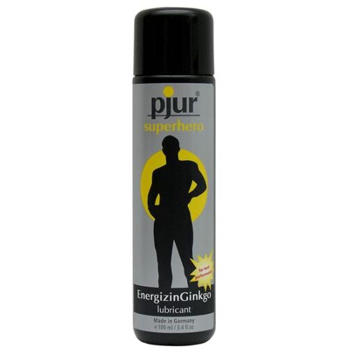 Lubrikant Pjur Superhero Glide 30 ml s Gingkom