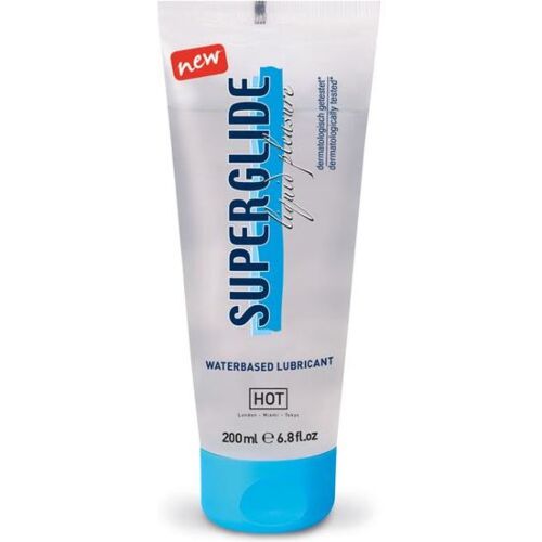 Lubrikant HOT Superglide 200ml pre dlhodobé klzanie