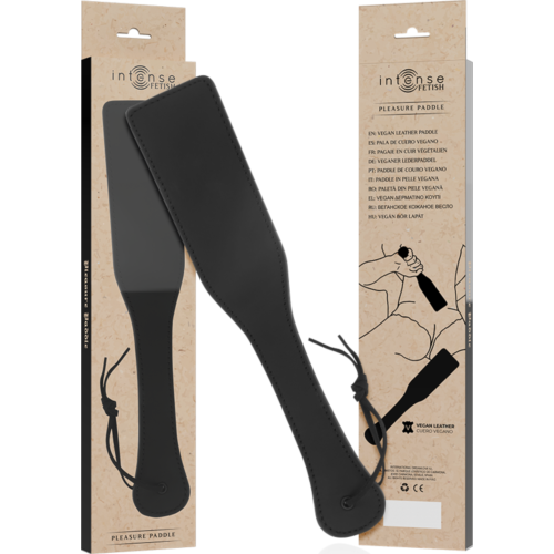 Pala BDSM INTENSE FETISH s vegánskym koženým dizajnom