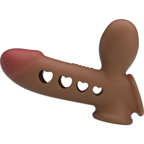 Návlek na penis Pretty Love Tyronn s nafukovacím airbagom