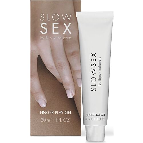 Gél na masáž BIJOUX SLOW SEX 30 ml s kokosovým aromatickým