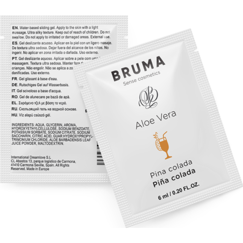 Lubrikant BRUMA 6 ML s aloe vera a príchuťou ananás