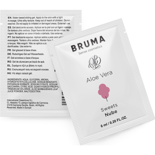 Lubrikant BRUMA 6 ML s aloe vera a rýchlou absorpciou