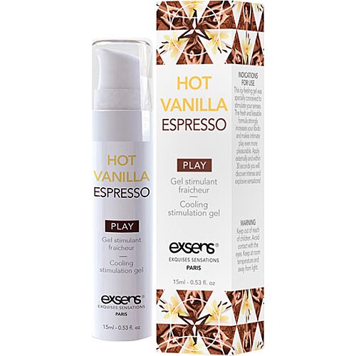 Gél stimulátor Exsens Hot Vanilla Espresso 15 ml