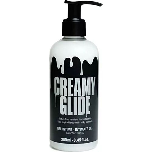 Lubrikant CREAMY GLIDE 250 ml s realistickým vzhľadom