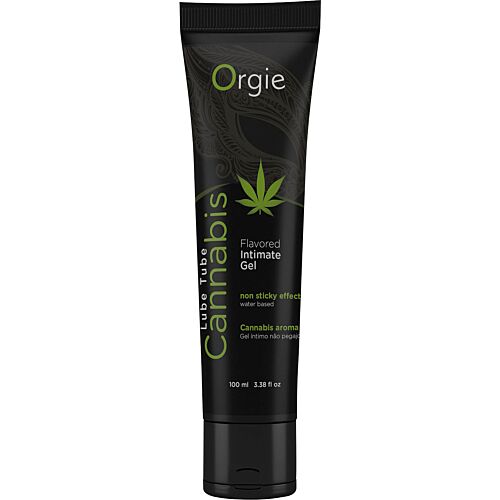 Lubrikant Orgie Lube Tube Cannabis s vôňou konope
