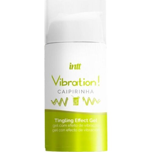 Gélový vibrátor INTT Caipirinha 15 ml pre intenzívnu stimuláciu