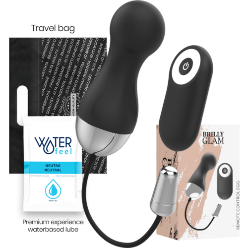 Stimulátor Brilly Glam Ian s ovládaním na diaľku