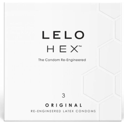 Kondómy LELO HEX s hexagonálnou štruktúrou