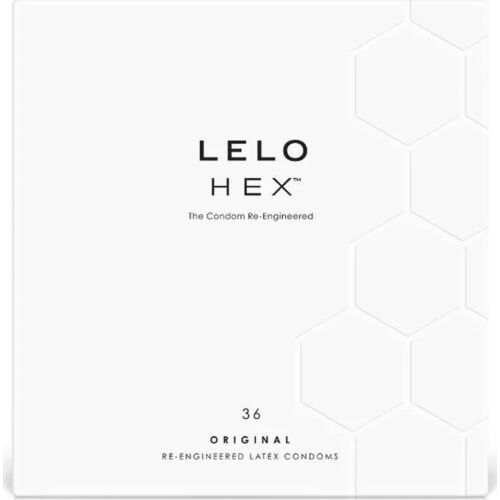 Kondómy LELO HEX s hexagonálnou štruktúrou