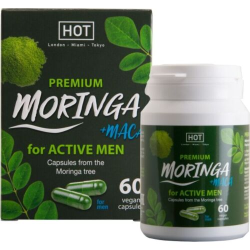 Kapsuly pre mužov HOT Moringa Men Vitalita