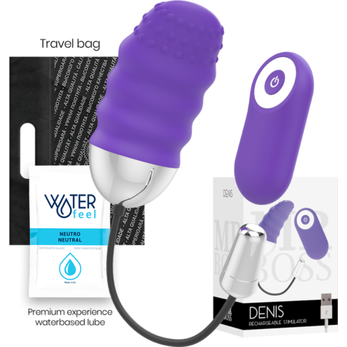 Vajíčko MR. BOSS DENIS s 10 vibračnými režimami