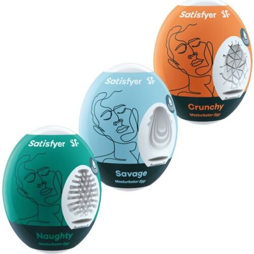 Masturbátor Satisfyer Vajíčka Hydro-Active 3 kusy
