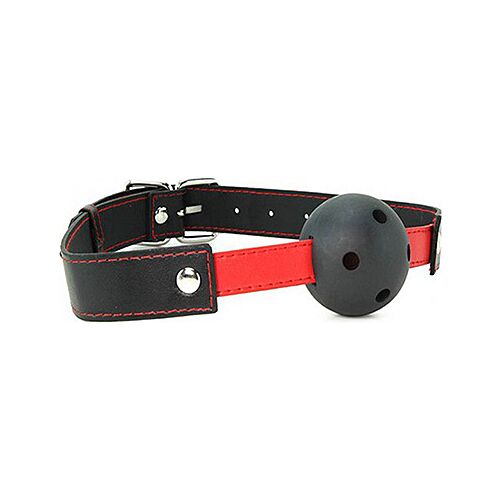 Ball Gag Sex & Mischief Hush s nastaviteľnými pásmi