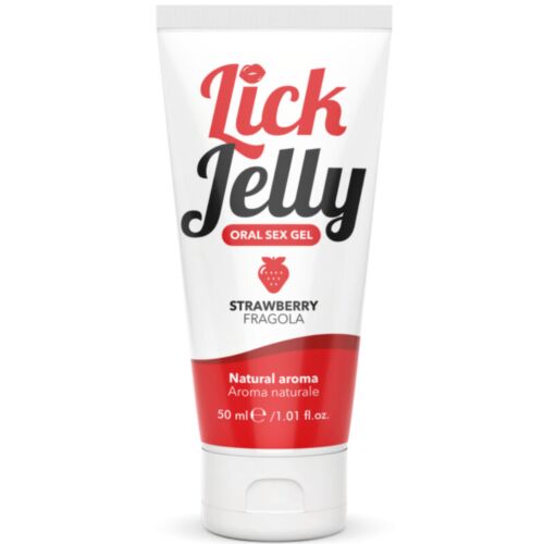 Lubrikant IntimateLine Lick Jelly 50 ml s jahodovým arómou