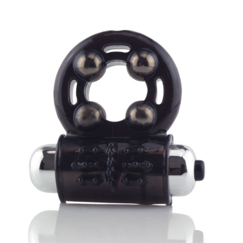 Krúžok vibrátor Screaming Arouse s guľkami