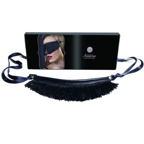 Maska Secretplay z pravého kože s erotickým nábojom