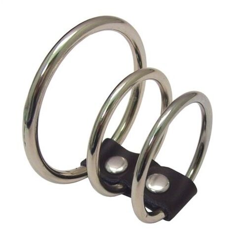 Krúžky Sex & Mischief 3 na väčšiu erekciu