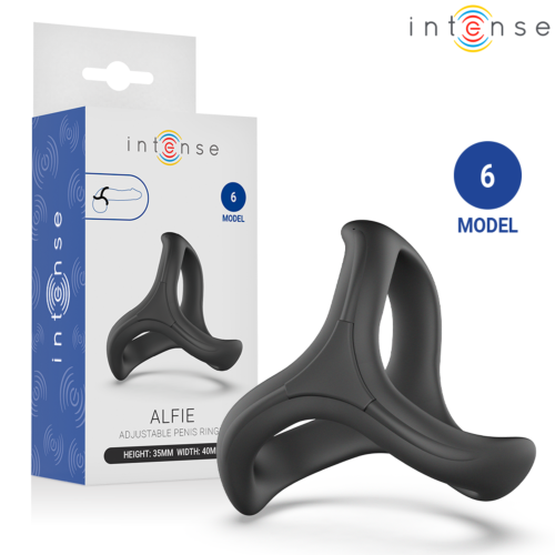 Krúžok INTENSE FOR HIM Alfie s trojitým dizajnom