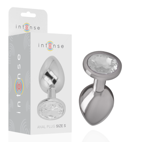 Análny plug INTENSE s diamantovou ozdobou