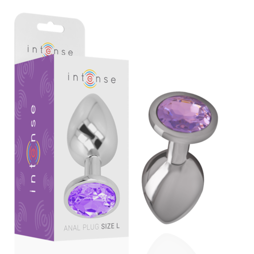 Análny plug INTENSE s diamantovým kúskom