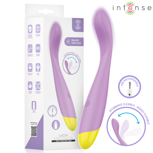 Vibrátor INTENSE LUCCA flexibilný stimulátor bodu G