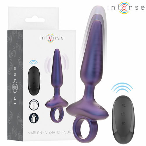 Análny plug INTENSE Marlon s ovládačom na diaľku