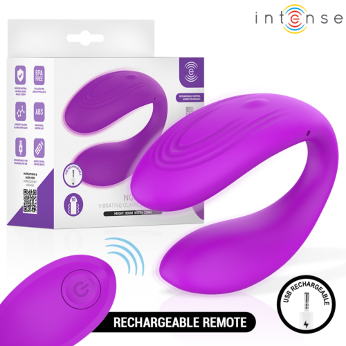 Vibrátor INTENSE REMOTE CONTROL NORA s ovládaním na diaľku
