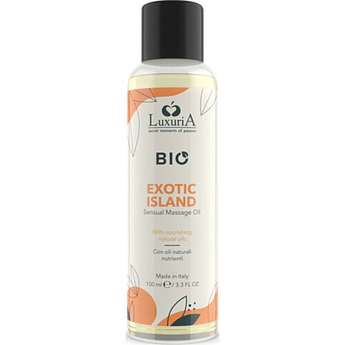 Olej na masáže Intimateline Luxuria BIO Exotic Island 100 ml