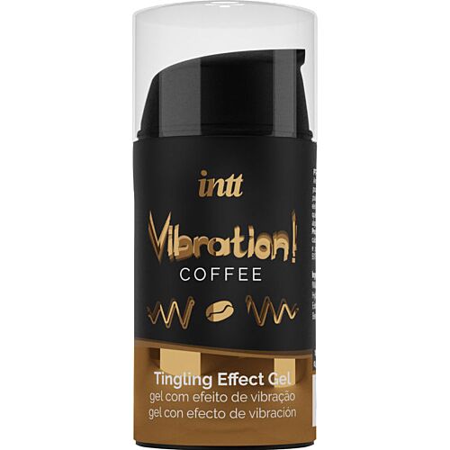 Gél INTT Vibration Bubble Gum s chuťou kávy 15 ml