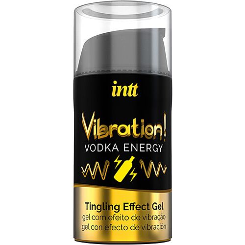 Gél na stimuláciu INTT Vibration Vodka 15ml s príchuťou