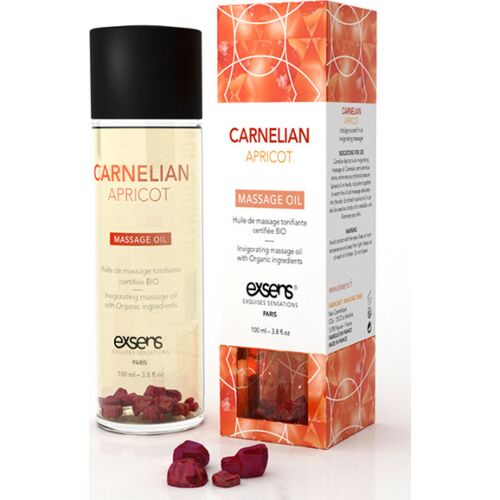 Olej na masáž Exsens Invigorating Carnelian Apricot 100 ml