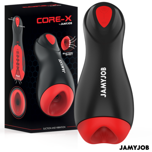 Masturbátor JAMYJOB CORE-X s vibráciou a saním