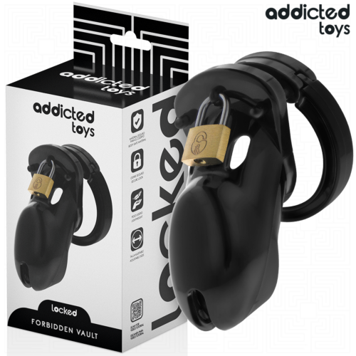 Klietka cudnosti Addicted Toys Locked 10 cm pre kontrolu intimity