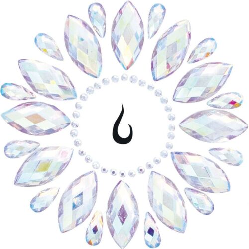 Jeweléria pre telo Leg Avenue Fluer so žiarivými diamantmi