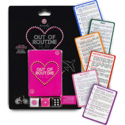 Hra SECRETPLAY Out of Routine Play s 72 výzvami