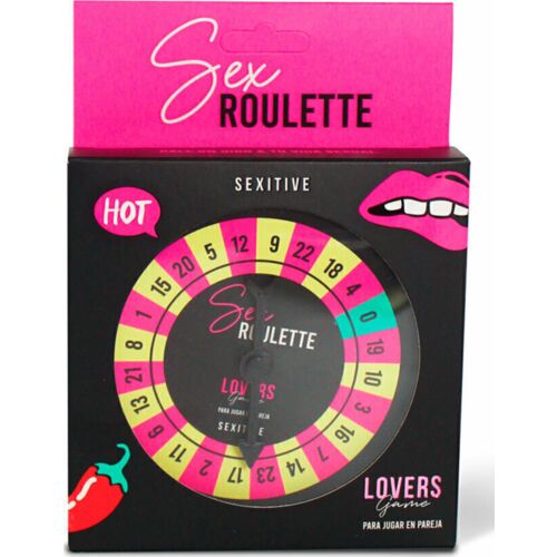 Hry SEXITIVE Sex Roulette Lovers s erotickými výzvami