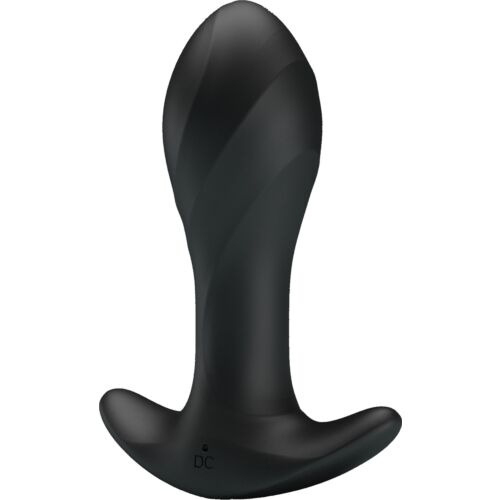 Anal Plug PARTY UP Keith s vibráciou a kužeľovým dizajnom