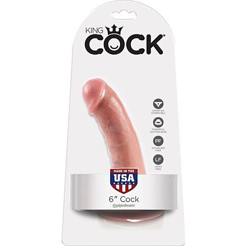 Dildo King Cock 6 s prísavkou