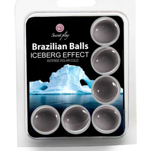 Bolas Lubrikant Secret Play Brazilian Balls s efektom chladu a tepla