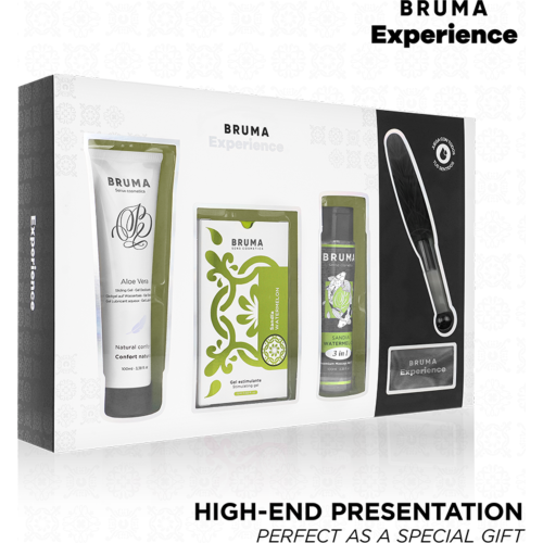 Kit masáže Bruma Xperience s gélom na stimuláciu