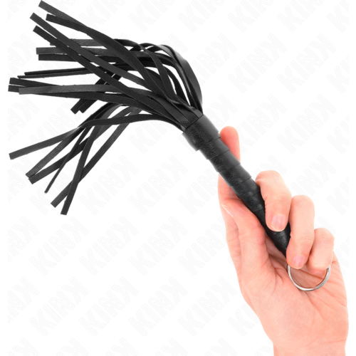 Pevný bič KINK SIMPLE MINI BLACK WHIP 28 CM