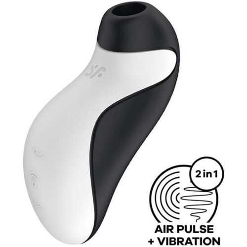 Vibrátor SATISFYER ORCA AIR PULSE s vibráciou a saním