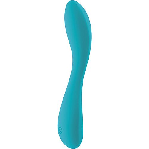 Vibrátor S Pleasures Libido Turquoise s ergonomickým dizajnom
