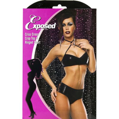 Dámska bielizeň Exposed Crop Top a Boy Short