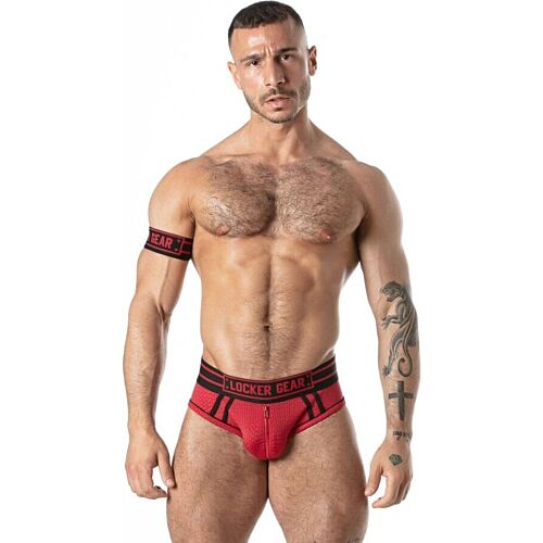 Jocksy LOCKER GEAR SPORT MESH červené S