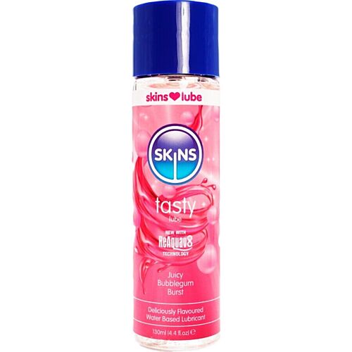 Lubrikant SKINS TASTY CHICLE 130 ml s chuťou